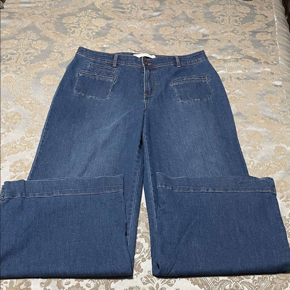 Cato Dark Blue Flare Women's Jeans
